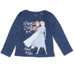Disney Frozen Μακρυμάνικο Μπλουζάκι Για Κορίτσια (DIS FROZ 52 02 9010 navy) - Μπλουζάκια Μακρυμάνικα (μακό)