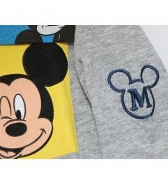 Disney Mickey Mouse Μακρυμάνικο μπλουζάκι για αγόρια (DIS MFB 52 02 8551/9256 grey)