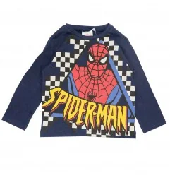 Marvel Spiderman Μακρυμάνικο μπλουζάκι για αγόρια (VH1068 navy) - Μπλουζάκια Μακρυμάνικα (μακό)