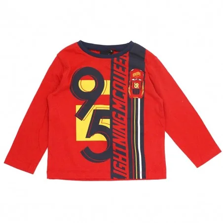 Disney Cars Μακρυμάνικο μπλουζάκι για αγόρια (VH1038 red)