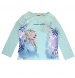 Disney Frozen Μακρυμάνικο Μπλουζάκι - 100% οργανικό βαμβάκι (VH1097.BIO blue) - Μπλουζάκια Μακρυμάνικα (μακό)