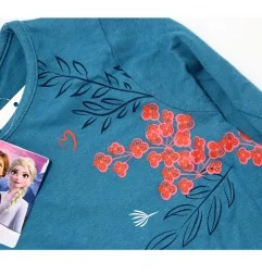 Disney Frozen Μακρυμάνικο Μπλουζάκι Για Κορίτσια (VH1095 petrol)