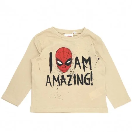 Marvel Spiderman Μακρυμάνικο μπλουζάκι για αγόρια (VH1143) - Μπλουζάκια Μακρυμάνικα (μακό)