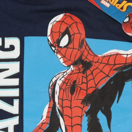 Marvel Spiderman Μακρυμάνικο μπλουζάκι για αγόρια (VH1058 navy)