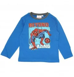 Marvel Spiderman Μακρυμάνικο μπλουζάκι για αγόρια (VH1060 blue) - Μπλουζάκια Μακρυμάνικα (μακό)