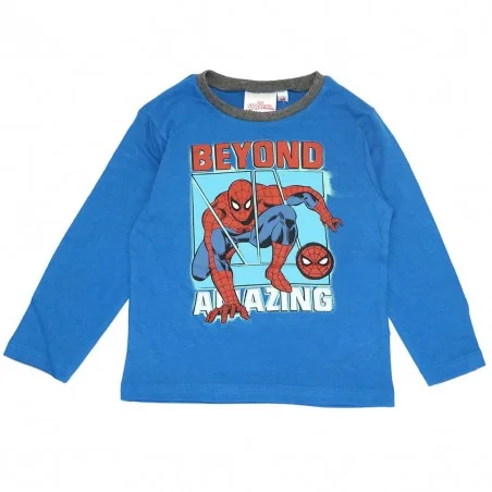 Marvel Spiderman Μακρυμάνικο μπλουζάκι για αγόρια (VH1060 blue) Marvel Spiderman Μακρυμάνικο μπλουζάκι για αγόρια (VH1060 blue)