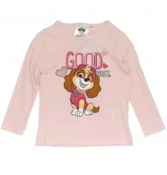 Paw Patrol Μακρυμάνικο Μπλουζάκι για κορίτσια (VH1325 pink) - Μπλουζάκια Μακρυμάνικα (μακό)