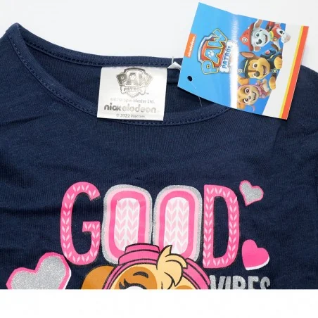 Paw Patrol Μακρυμάνικο Μπλουζάκι για κορίτσια (VH1325 navy) Paw Patrol Μακρυμάνικο Μπλουζάκι για κορίτσια (VH1325 navy)