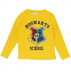 Harry Potter Παιδικό Μακρυμάνικο μπλουζάκι για αγόρια (VH1001 yellow) - Μπλουζάκια Μακρυμάνικα (μακό)