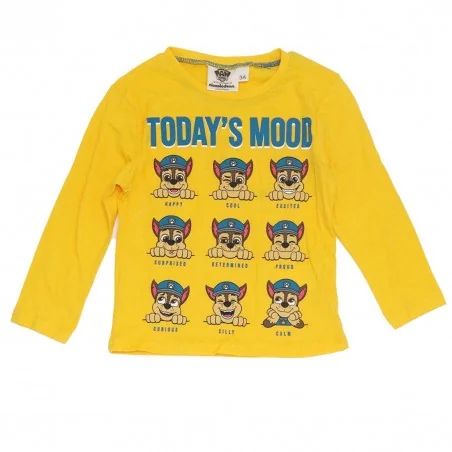 Paw Patrol Μακρυμάνικο Μπλουζάκι για αγόρια (VH1041 yellow) - Μπλουζάκια Μακρυμάνικα (μακό)