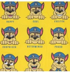 Paw Patrol Μακρυμάνικο Μπλουζάκι για αγόρια (VH1041 yellow) - Μπλουζάκια Μακρυμάνικα (μακό)