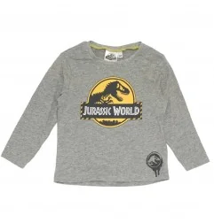 Jurassic World Μακρυμάνικο Μπλουζάκι Για Αγόρια (VH1199 grey) - Μπλουζάκια Μακρυμάνικα (μακό)