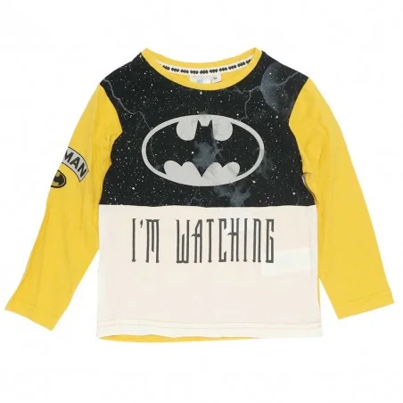 Batman μακρυμάνικο μπλουζάκι για αγόρια (VH1313 yellow) Batman μακρυμάνικο μπλουζάκι για αγόρια (VH1313 yellow)