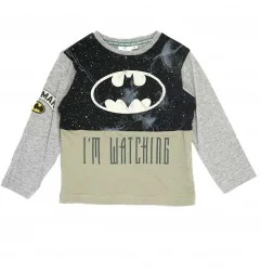 Batman μακρυμάνικο μπλουζάκι για αγόρια (VH1313 grey) - Μπλουζάκια Μακρυμάνικα (μακό)