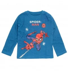 Marvel Spiderman Μακρυμάνικο μπλουζάκι για αγόρια (SP S 52 02 1398 blue) - Μπλουζάκια Μακρυμάνικα (μακό)