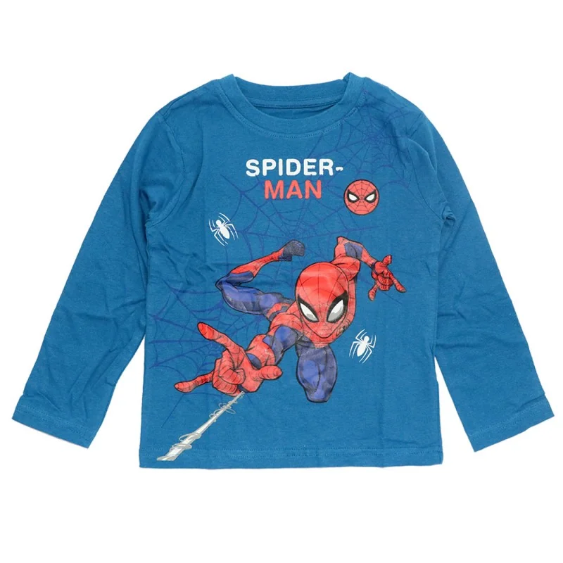 Marvel Spiderman Μακρυμάνικο μπλουζάκι για αγόρια (SP S 52 02 1398 blue) Marvel Spiderman Μακρυμάνικο μπλουζάκι για αγόρια (SP S 52 02 1398 blue)