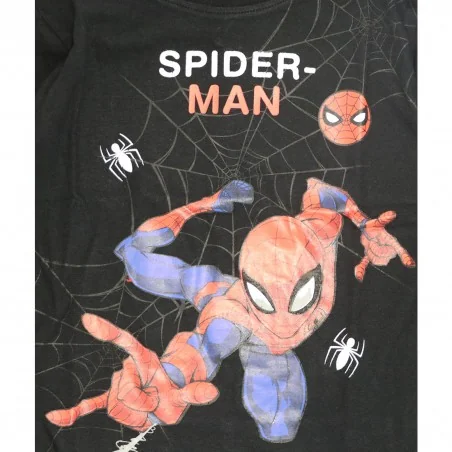 Marvel Spiderman Μακρυμάνικο μπλουζάκι για αγόρια (SP S 52 02 1398 black)