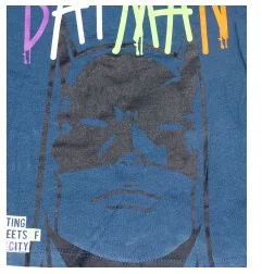 Batman μακρυμάνικο μπλουζάκι για αγόρια (EV1216 Navy)