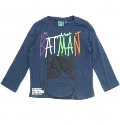 Batman μακρυμάνικο μπλουζάκι για αγόρια (EV1216 Navy) - Μπλουζάκια Μακρυμάνικα (μακό)