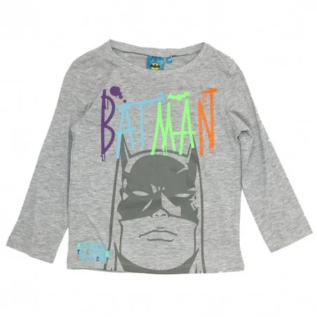 Batman μακρυμάνικο μπλουζάκι για αγόρια (EV1216 Grey) - Μπλουζάκια Μακρυμάνικα (μακό)