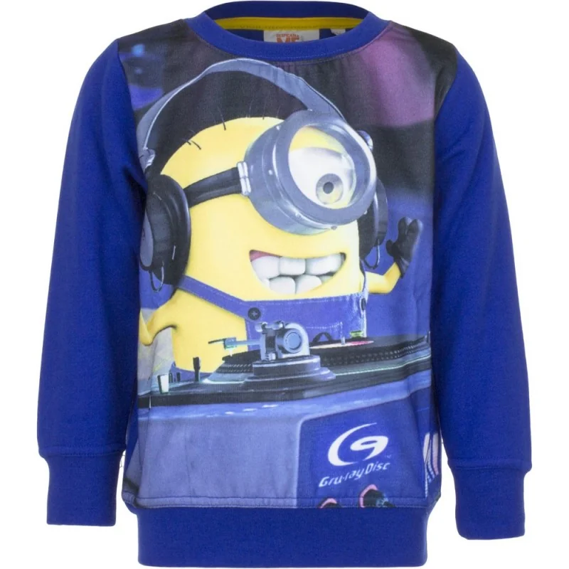 Minions Παιδική μπλούζα Φούτερ (HO1595-1 blue)