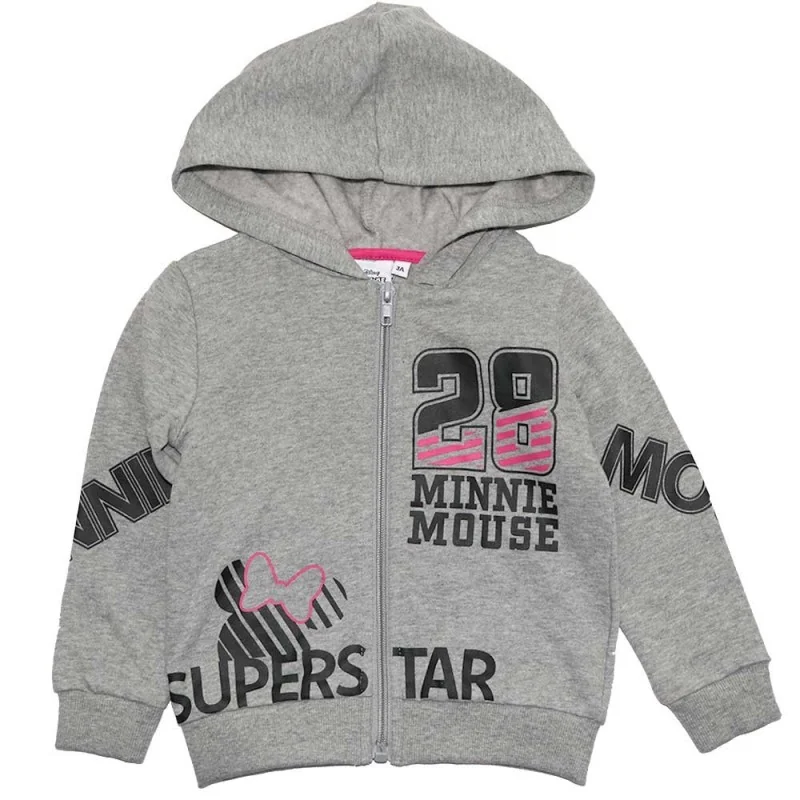 Disney Minnie Mouse παιδική ζακέτα φούτερ για κορίτσια (HS1244)