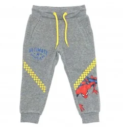 Marvel Spiderman Χειμωνιάτικο παιδικό παντελόνι φόρμας (VH1156 grey) - Παντελόνια - Φόρμες