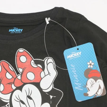 Disney Minnie Mouse Μακρυμάνικο Μπλουζάκι Για Κορίτσια (DIS MF 52 02 9025) black