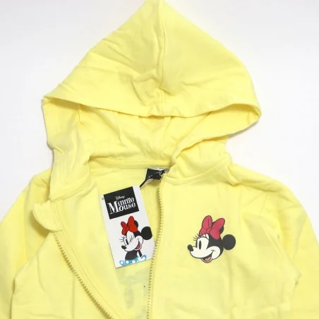 Disney Minnie Mouse παιδική ζακέτα φούτερ για κορίτσια (DIS MF 52 18 7834 yellow) Disney Minnie Mouse παιδική ζακέτα φούτερ για κορίτσια (DIS MF 52 18 7834 yellow)