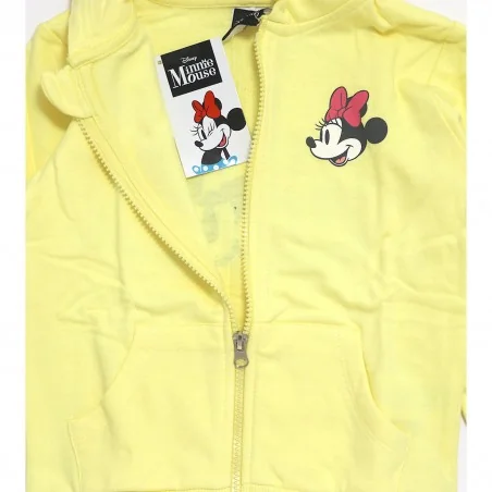 Disney Minnie Mouse παιδική ζακέτα φούτερ για κορίτσια (DIS MF 52 18 7834 yellow) Disney Minnie Mouse παιδική ζακέτα φούτερ για κορίτσια (DIS MF 52 18 7834 yellow)