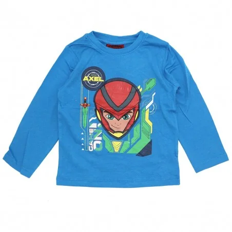 Power Players μακρυμάνικη μπλούζα Για Αγόρια (POW 52 02 027 blue) - Μπλουζάκια Μακρυμάνικα (μακό)
