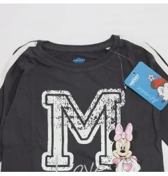 Disney Minnie Mouse παιδική μπλούζα για κορίτσια (DIS MF 52 02 8916 grey) - Μπλουζάκια Μακρυμάνικα (μακό)