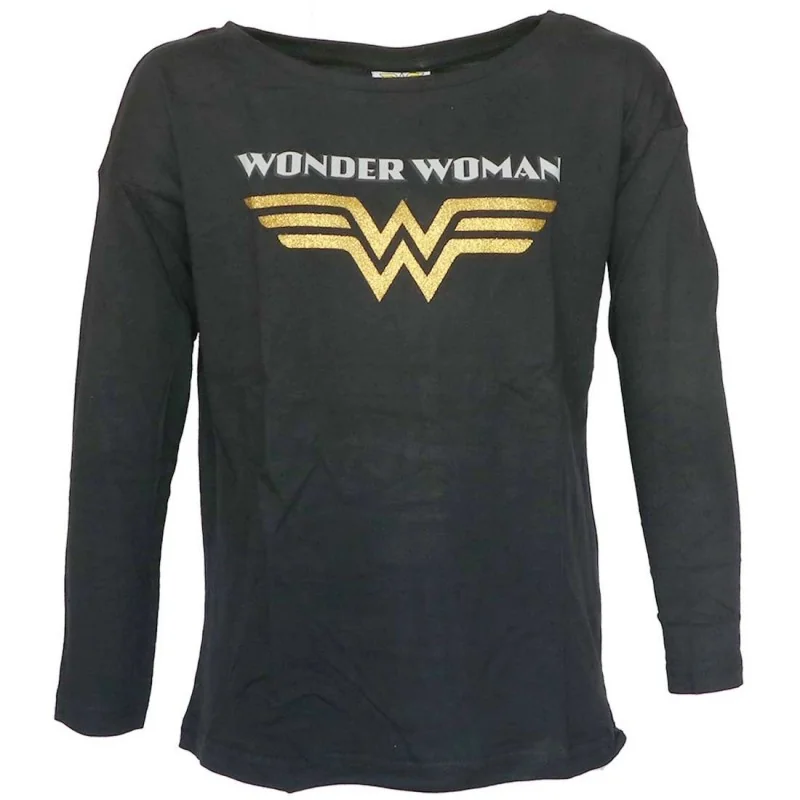 Wonder Woman Μακρυμάνικο Oversize Μπλουζάκι Για Κορίτσια (WW 52 02 011/022A) Wonder Woman Μακρυμάνικο Oversize Μπλουζάκι Για Κορίτσια (WW 52 02 011/022A)