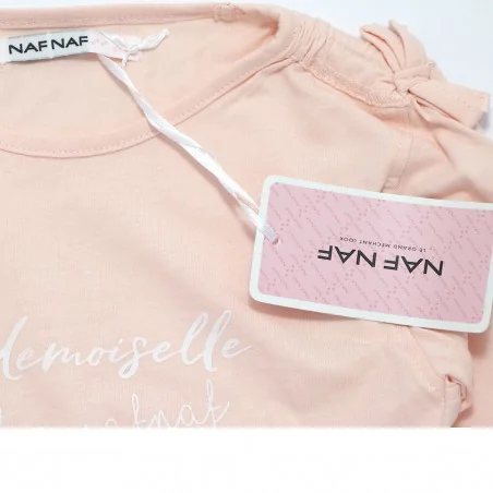 NAF NAF Μακρυμάνικο μπλουζάκι για κορίτσια (NNHS1020LPINK) NAF NAF Μακρυμάνικο μπλουζάκι για κορίτσια (NNHS1020LPINK)