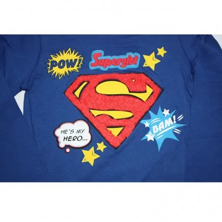 Supergirl παιδικό μακρυμάνικο μπλουζάκι για κορίτσια (RH1374)