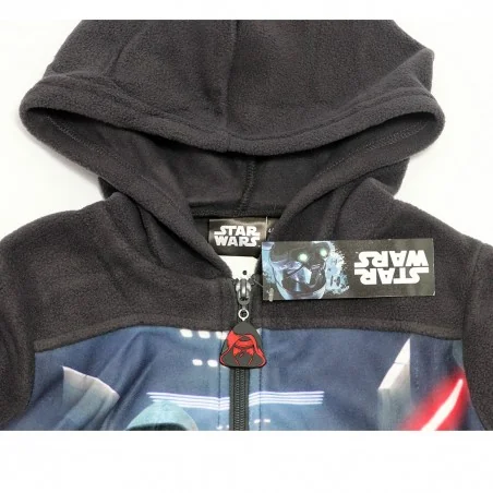 Star Wars παιδική ζακέτα Fleece για αγόρια (HQ1062 Grey) Star Wars παιδική ζακέτα Fleece για αγόρια (HQ1062 Grey)