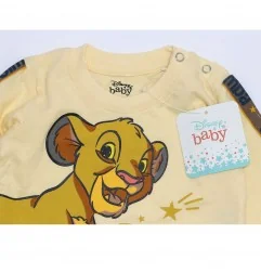 Βρεφικό Εποχιακό Σετ 2 Τεμαχίων Disney Baby - Lion King "Roar" (Κίτρινο / Γκρι Μελανζέ) (DIS KL 51 12 A093 yellow) - Χειμωνιά...