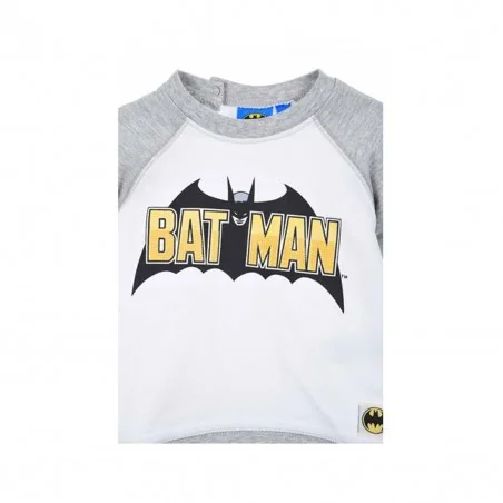 Βρεφικό Βαμβακερό Σετ 2 Τεμαχίων DC Comics - Batman "Justice" (Γκρι / Λευκό) (EV0029 grey) Βρεφικό Βαμβακερό Σετ 2 Τεμαχίων DC Comics - Batman "Justice" (Γκρι / Λευκό) (EV0029 grey)