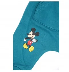 Βρεφικό Βαμβακερό Σετ 2 Τεμαχίων Disney Baby - Mickey Mouse & Pluto "Cool Together" (Εκρού/Τιρκουάζ) (DIS BMB 51 12 A878) - Χ...