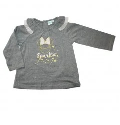 Βρεφικό Σετ 2 Τεμαχίων Disney Baby - Minnie Mouse "Sparkle" (Γκρι / Ροζ Tutu) (RH0050Α) - Χειμωνιάτικα / εποχιακά σετ