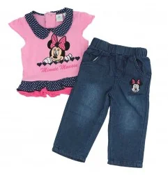 Disney Baby Minnie Mouse Βρεφικό Σετ για κοριτσια (AQE0508PINK) - Χειμωνιάτικα / εποχιακά σετ