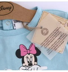 Disney Baby Minnie Mouse Βρεφικό Φορμάκι -100% οργανικό βαμβάκι (UE0315 BLUE)