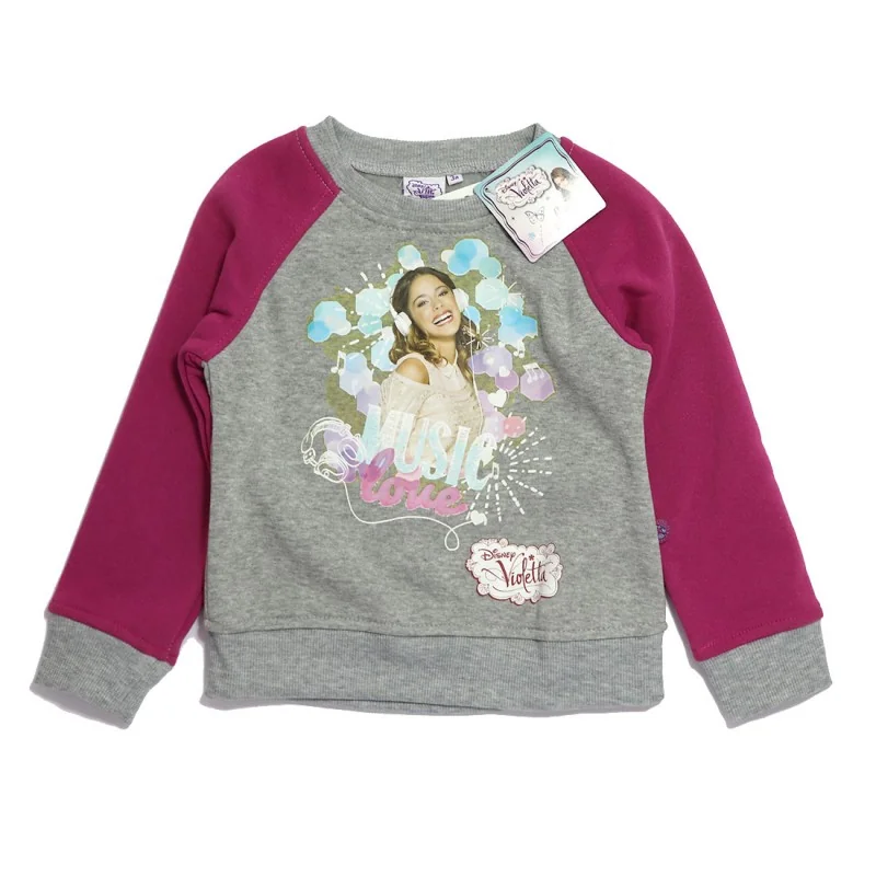 Παιδική Μπλούζα για κορίτσια Violetta (V39004 grey)