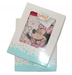 Disney Baby Minnie Mouse Βρεφικό βαμβακερό Φορμάκι (VH0326 fux)
