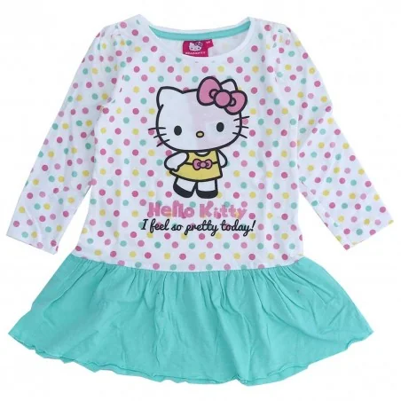 Hello Kitty Παιδικό βαμβακερό Φόρεμα (HK 52 23 2207) - Εποχιακά/ Χειμωνιάτικα Φορέματα