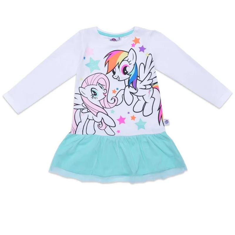 My Little Pony Παιδικό βαμβακερό Φόρεμα (PONY 52 23 747 CTN TIUL W) My Little Pony Παιδικό βαμβακερό Φόρεμα (PONY 52 23 747 CTN TIUL W)