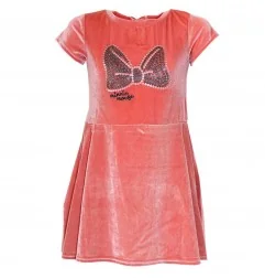Disney Minnie Mouse παιδικό φόρεμα βελουτέ για κορίτσια (HS1115) - Εποχιακά/ Χειμωνιάτικα Φορέματα