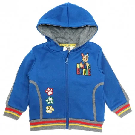 Paw Patrol Χειμωνιάτικη Παιδική ζακέτα φούτερ με κουκούλα για αγόρια (VH1043 blue) Paw Patrol Χειμωνιάτικη Παιδική ζακέτα φούτερ με κουκούλα για αγόρια (VH1043 blue)