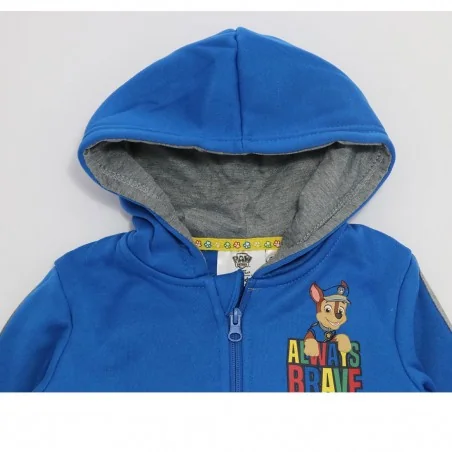 Paw Patrol Χειμωνιάτικη Παιδική ζακέτα φούτερ με κουκούλα για αγόρια (VH1043 blue) Paw Patrol Χειμωνιάτικη Παιδική ζακέτα φούτερ με κουκούλα για αγόρια (VH1043 blue)
