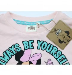 Disney Minnie Mouse παιδική μπλούζα φούτερ για κορίτσια (EV1053.BIO pink)